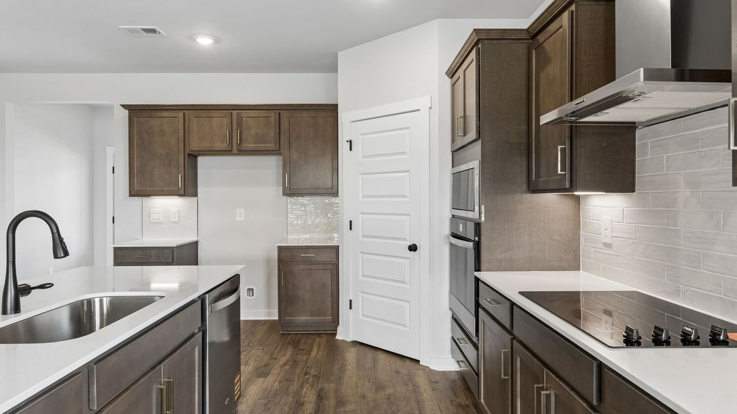 Furnished interior view inside a new home in Reserve at Hickory Ridge, Columbia (Image 10). Furnished interior view inside a new home in Reserve at Hickory Ridge, Columbia (Image 10).