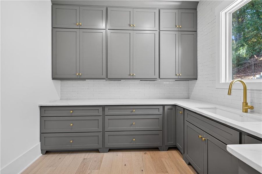 Furnished interior view inside a new home in Town Farms, Peachtree Corners (Image 38).