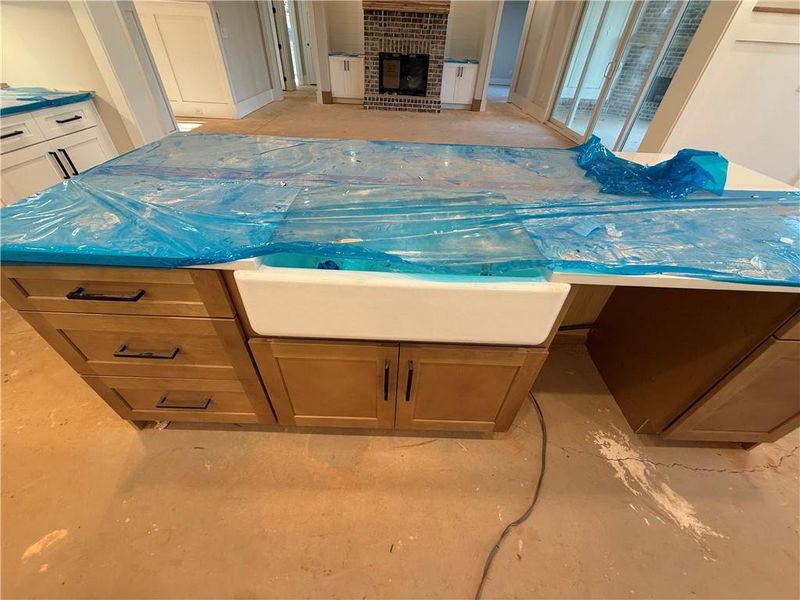 In-progress construction of a new home in , Athens, GA (Image 51).