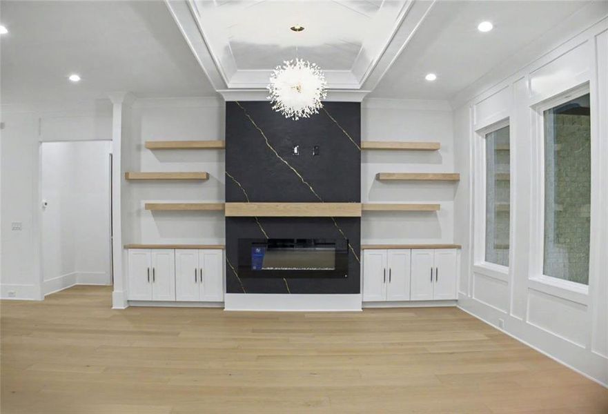 Furnished interior view inside a new home in , Monroe (Image 18).