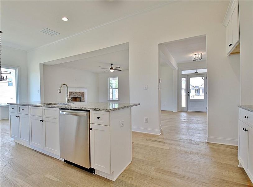Furnished interior view inside a new home in , Senoia (Image 8).