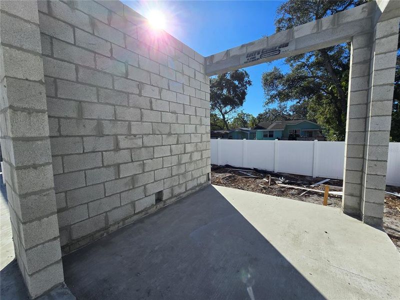 In-progress construction of a new home in , Clearwater, FL (Image 17). In-progress construction of a new home in , Clearwater, FL (Image 17).