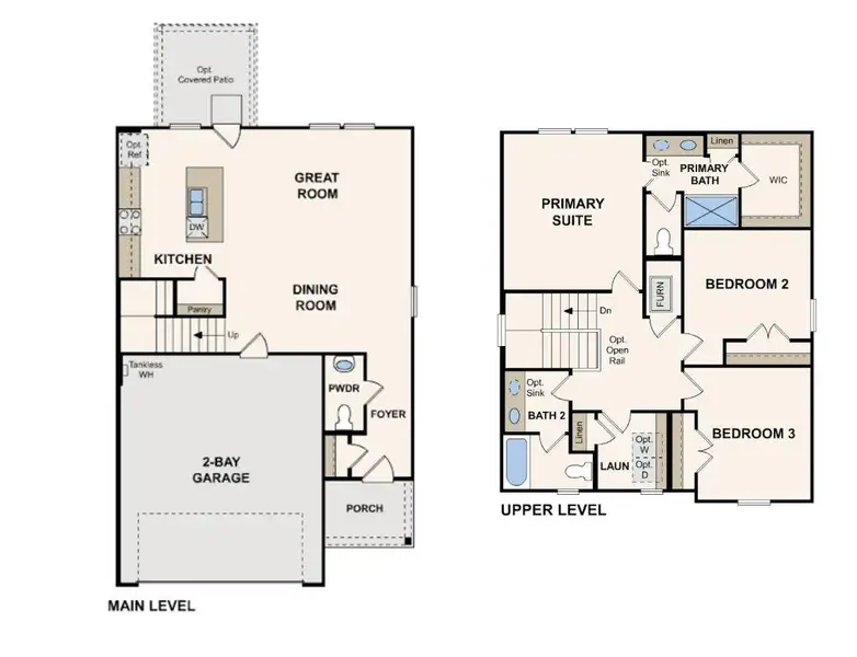 2D floor plan layout of this home in Northpark South, Porter, TX (Image 5). 2D floor plan layout of this home in Northpark South, Porter, TX (Image 5).