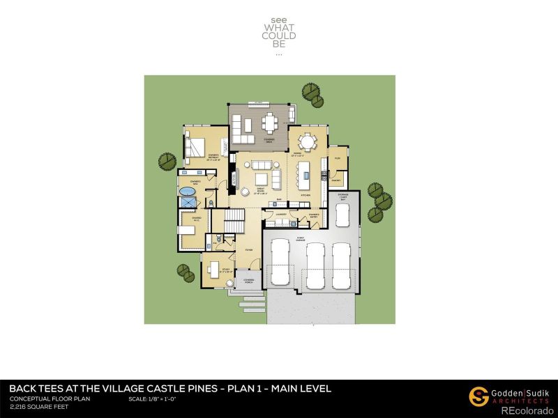 Main Level Marketing Floor Plan