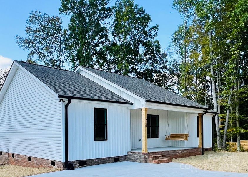 Enjoy the fall weather on your front porch swing!