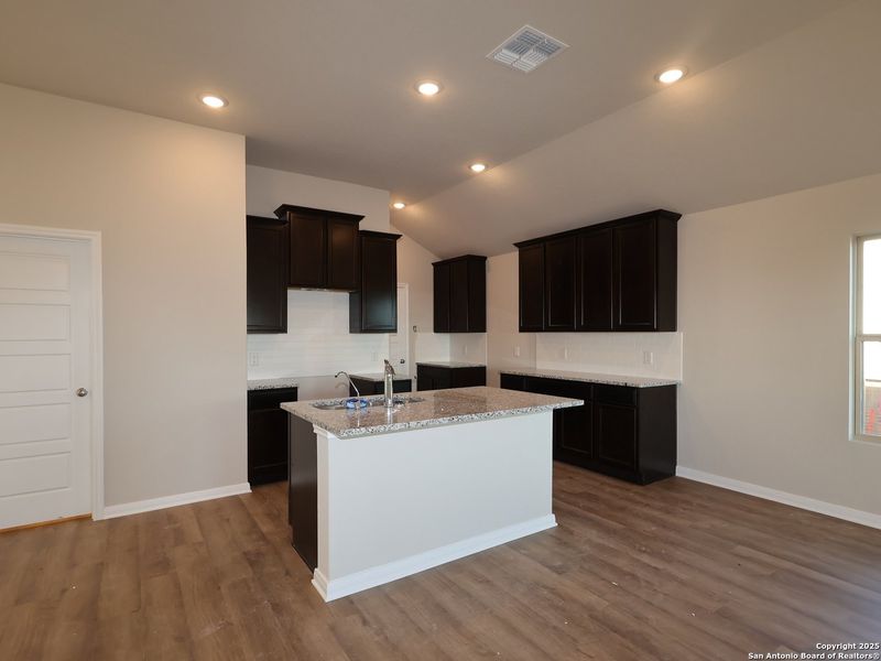 Furnished interior view inside a new home in Hunters Ranch, San Antonio (Image 8).