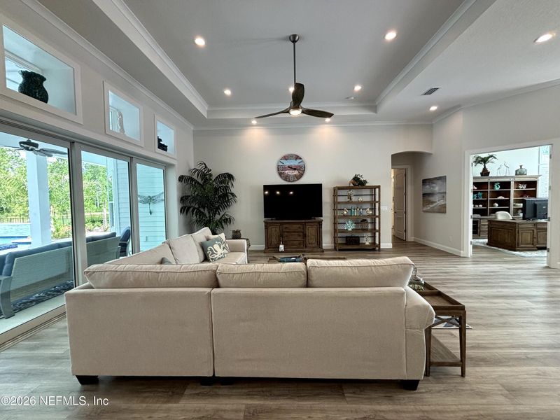 Furnished interior view inside a new home in Nocatee, Ponte Vedra (Image 6).