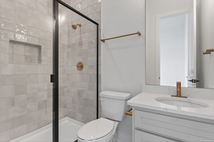 Furnished interior view inside a new home in Waldsanger, New Braunfels (Image 18).