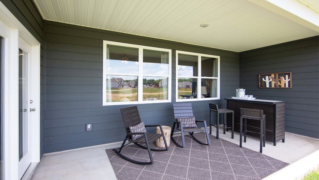 Representative furnished interior of a home built from the Denton by D.R. Horton in Hedge Rose, Somerville (Image 20). Representative furnished interior of a home built from the Denton by D.R. Horton in Hedge Rose, Somerville (Image 20).