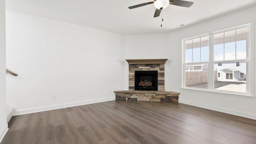Spacious, unfurnished interior of a new home in Edgewood Estates, Greenville (Image 14). Spacious, unfurnished interior of a new home in Edgewood Estates, Greenville (Image 14).