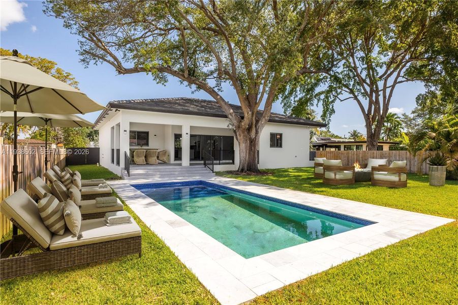 Exterior details and patio area of a home in , Biscayne Park (Image 32).