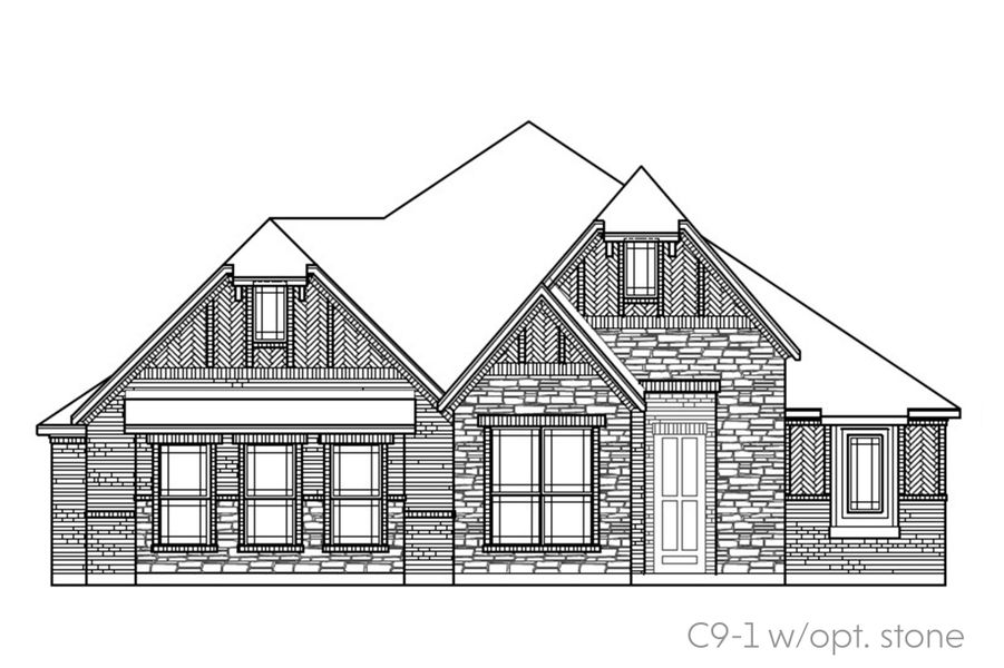 Representative rendering of the exterior for the Alexander by John Houston Homes (Image 5). Representative rendering of the exterior for the Alexander by John Houston Homes (Image 5).