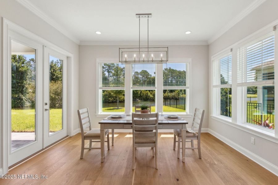 Furnished interior view inside a new home in , Fernandina Beach (Image 26).