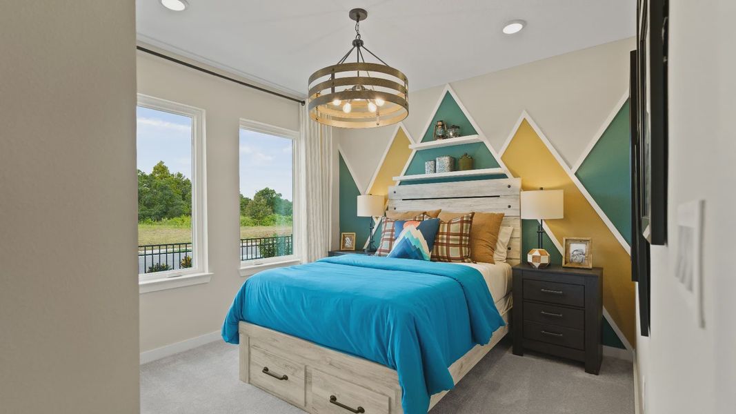 Furnished interior view inside a new home in Hamilton Bluff, Lake Hamilton (Image 8).