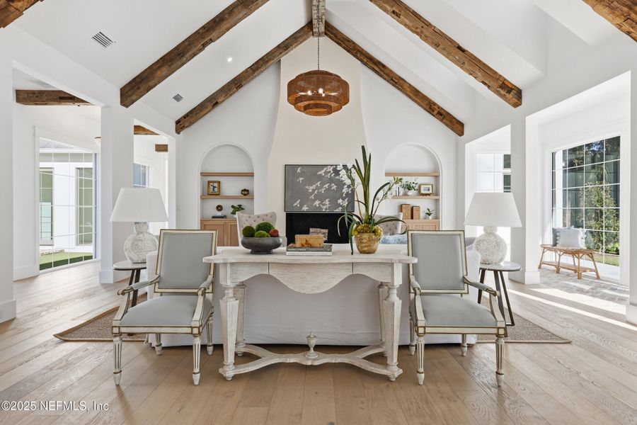 Furnished interior view inside a new home in , Ponte Vedra (Image 81).