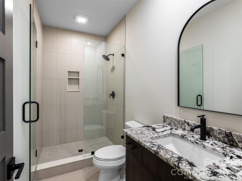 Furnished interior view inside a new home in , Hendersonville (Image 14).