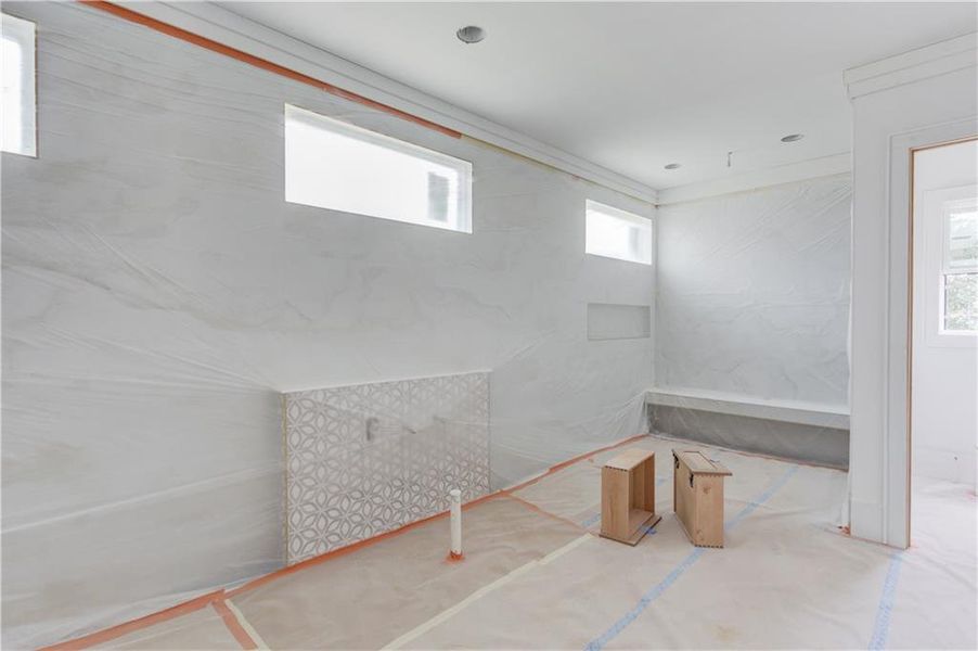 In-progress construction of a new home in , Buford, GA (Image 9).