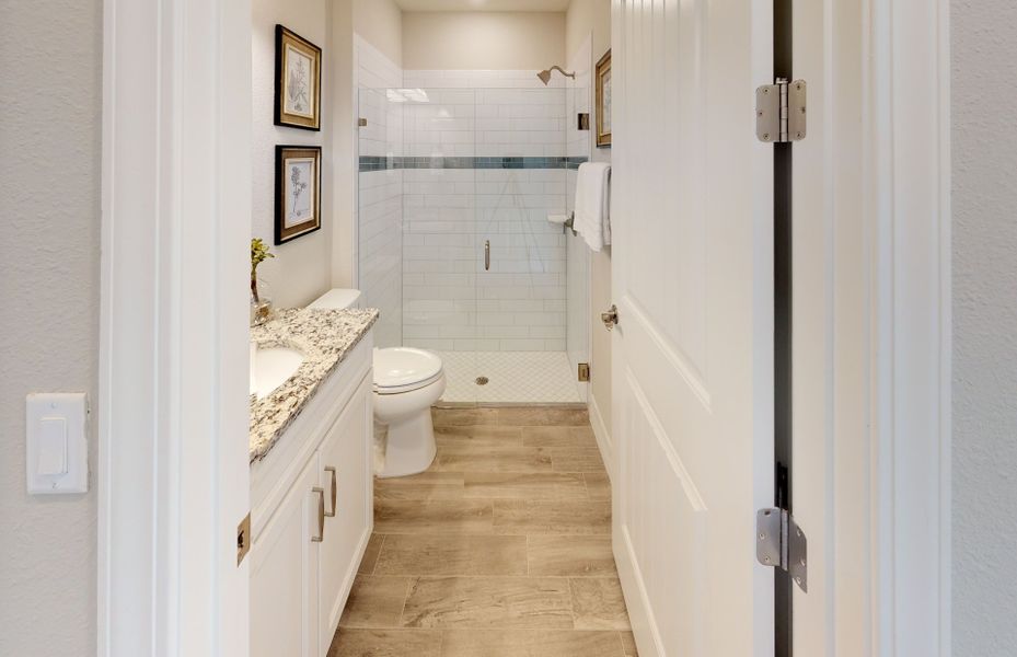 Representative furnished interior of a home built from the Stellar Grand by Del Webb in Del Webb Sunbridge, St. Cloud (Image 16).