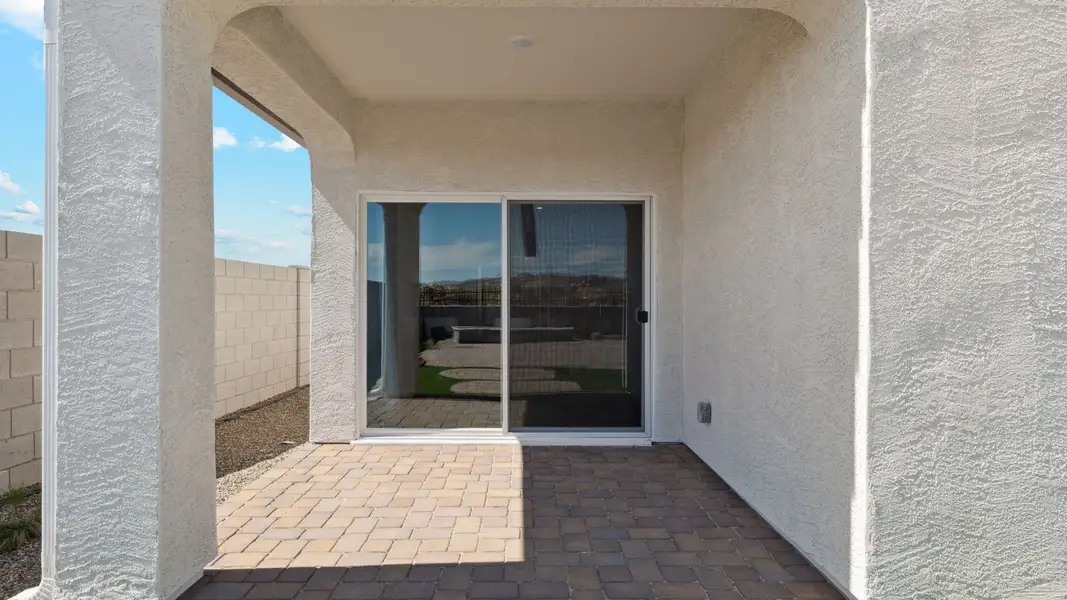 Exterior details and patio area of a home in Remington, Buckeye (Image 2). Exterior details and patio area of a home in Remington, Buckeye (Image 2).