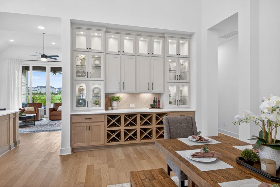 Furnished interior view inside a new home in Cross Creek West, Fulshear (Image 30).