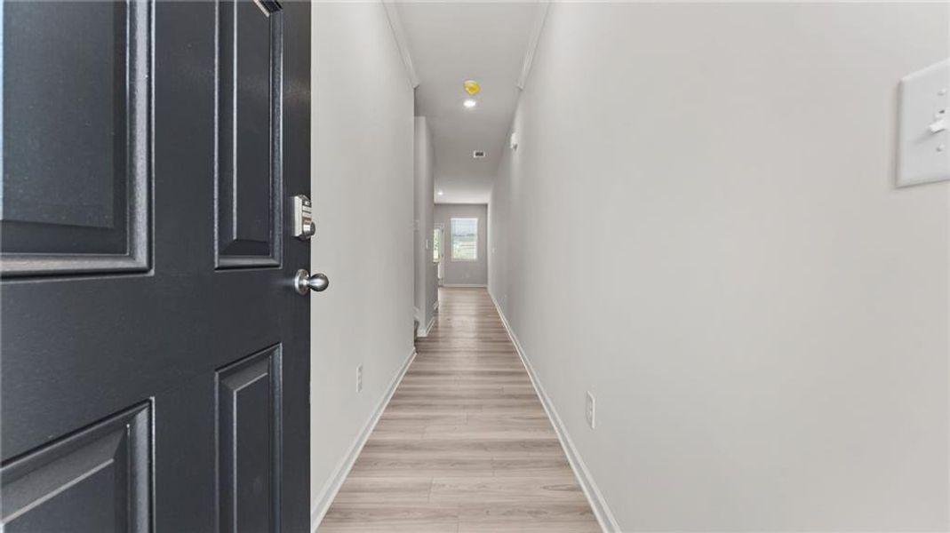 Spacious, unfurnished interior of a new home in Owen Preserve, Canton (Image 20).