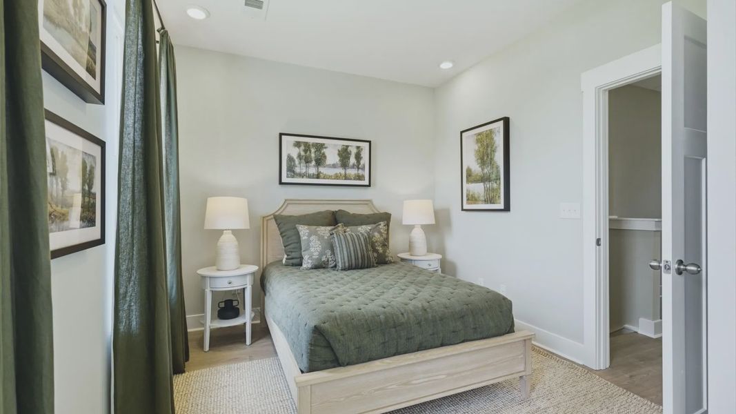Furnished interior view inside a new home in Traynham Place, Greenville (Image 29).