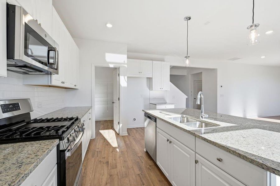 Furnished interior view inside a new home in Falls Creek, Flowery Branch (Image 10).