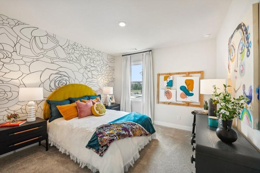 Furnished interior view inside a new home in Bennett Farm, Loganville (Image 10).