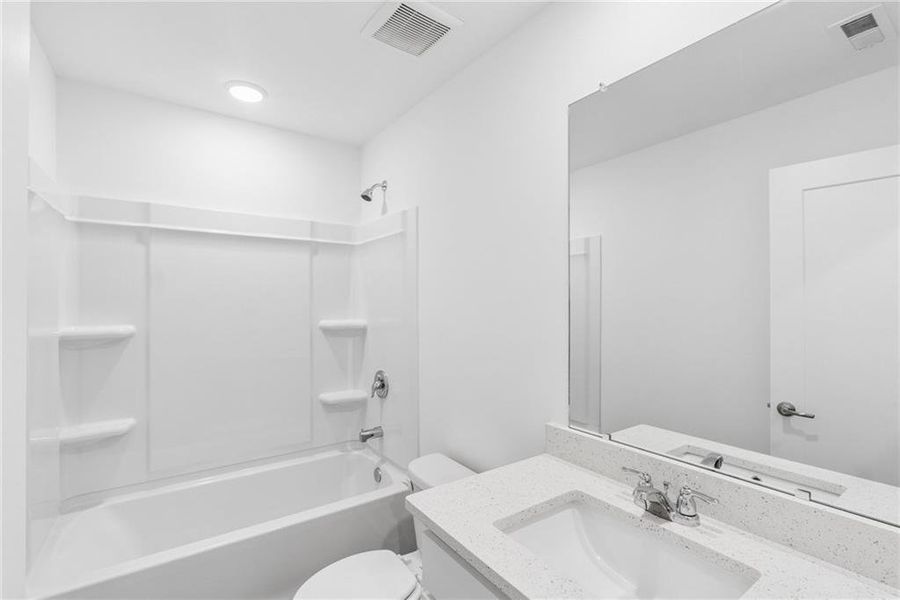 Furnished interior view inside a new home in Grandview Terrace, Canton (Image 7).