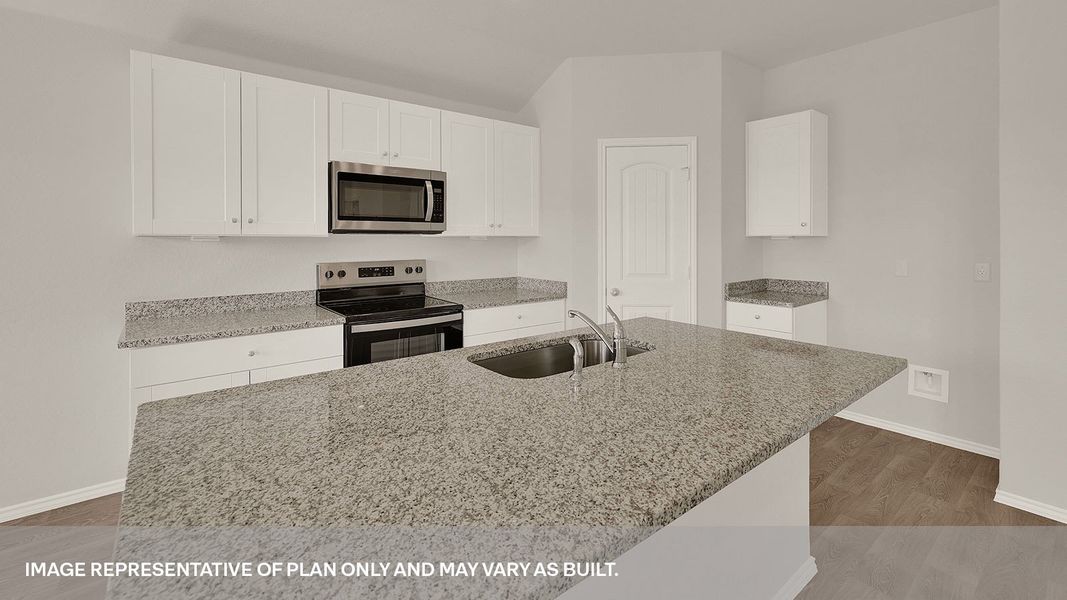 Representative furnished interior of a home built from the The Bellvue by D.R. Horton in Arroyo Ranch, Seguin (Image 6). Representative furnished interior of a home built from the The Bellvue by D.R. Horton in Arroyo Ranch, Seguin (Image 6).