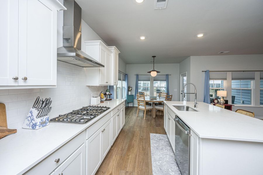 Furnished interior view inside a new home in Horizons at Summers Corner | 55+, Summerville (Image 5).