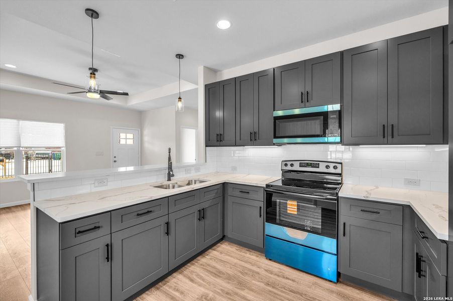 Furnished interior view inside a new home in , San Antonio (Image 5).