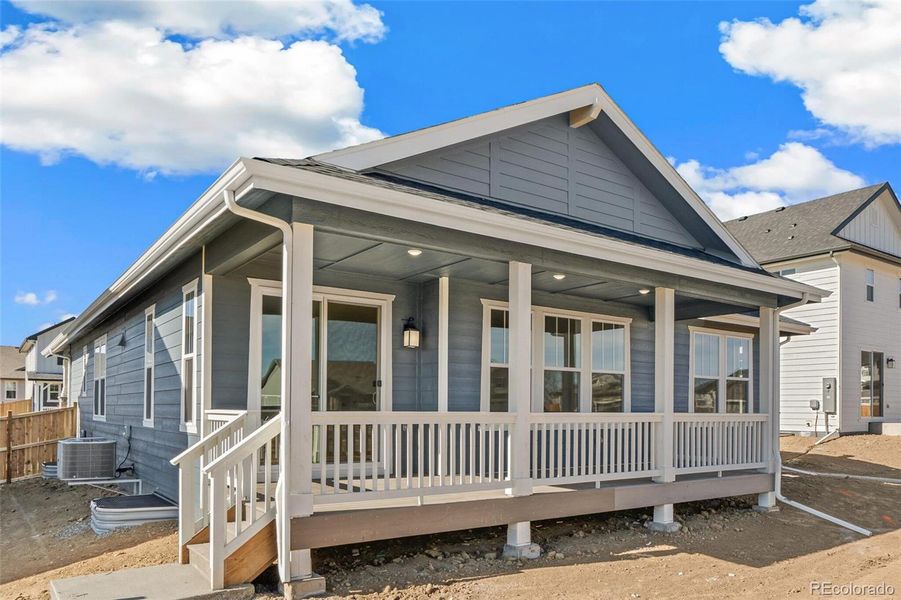 Exterior details and patio area of a home in Windsong, Brighton (Image 4). Exterior details and patio area of a home in Windsong, Brighton (Image 4).