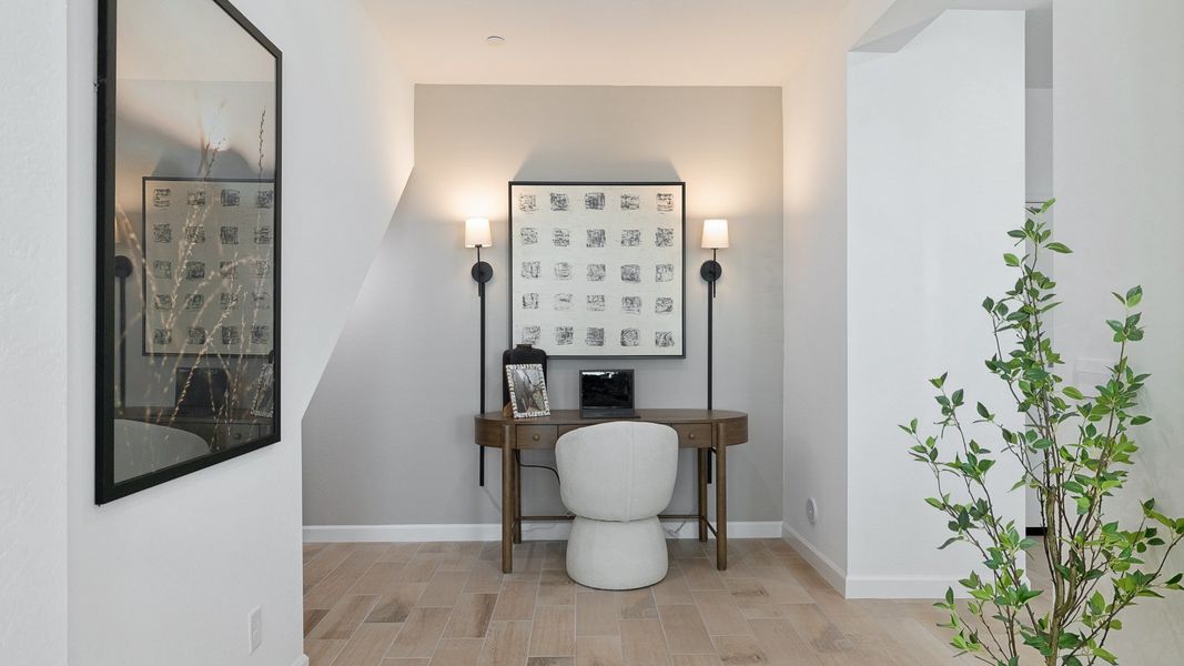 Furnished interior view inside a new home in The Buttes at Mystic, Peoria (Image 14).