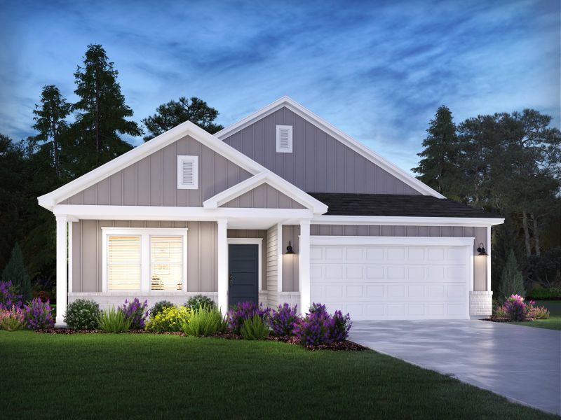 Front exterior of a home in the Mission Hills community, located in La Vergne, TN (Image 2).