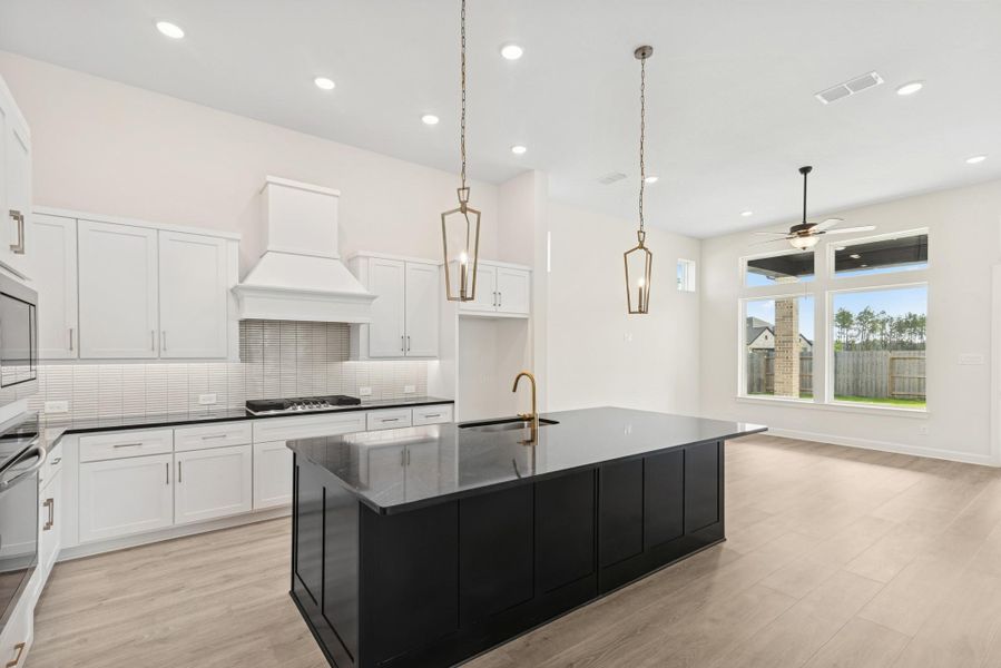 Furnished interior view inside a new home in ARTAVIA 45' Homesites, Conroe (Image 7).