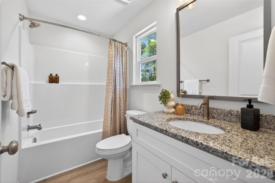 Furnished interior view inside a new home in , Charlotte (Image 24).
