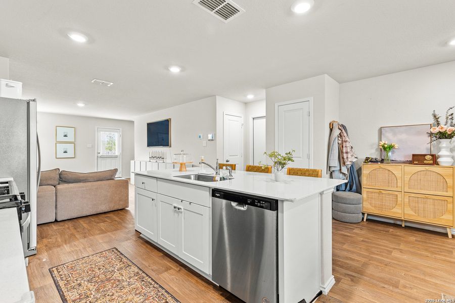 Furnished interior view inside a new home in , San Antonio (Image 17). Furnished interior view inside a new home in , San Antonio (Image 17).