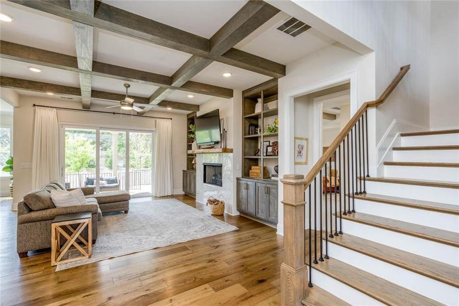 Furnished interior view inside a new home in , Marietta (Image 47). Furnished interior view inside a new home in , Marietta (Image 47).