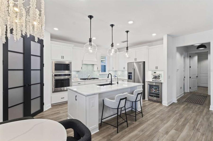 Furnished interior view inside a new home in , Punta Gorda (Image 8). Furnished interior view inside a new home in , Punta Gorda (Image 8).