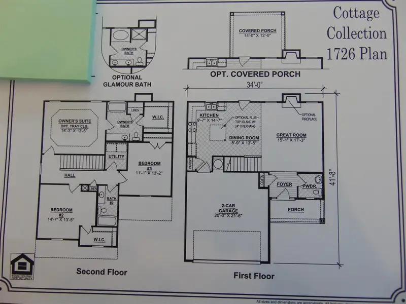 1726 Floor Plan 1726 Floor Plan