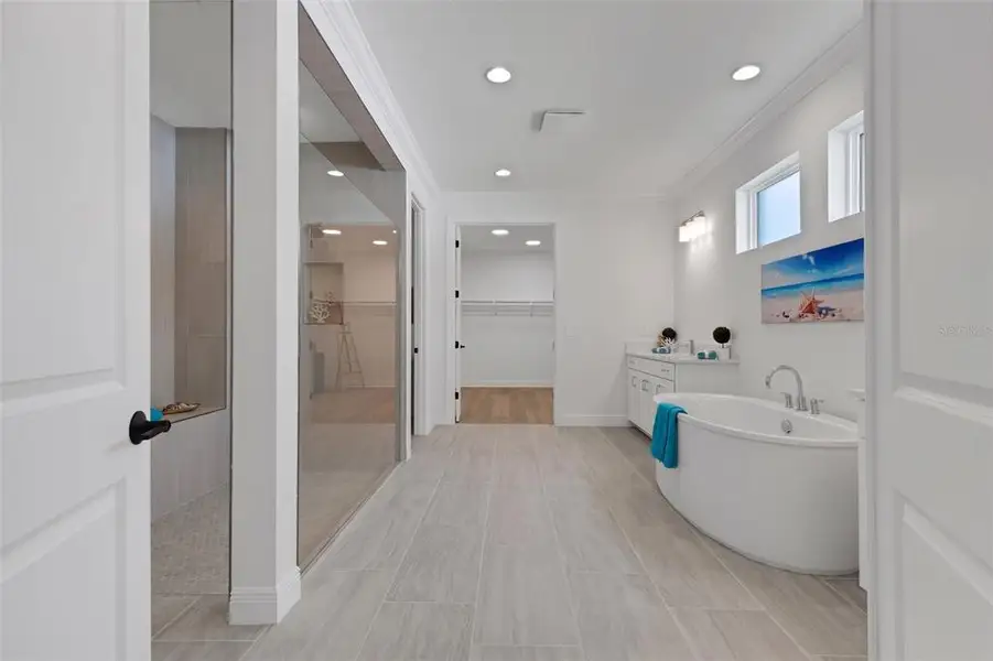 Furnished interior view inside a new home in Cassata Lakes, Nokomis (Image 30).