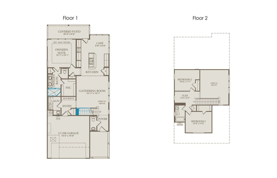 The Harrison Floor Plan