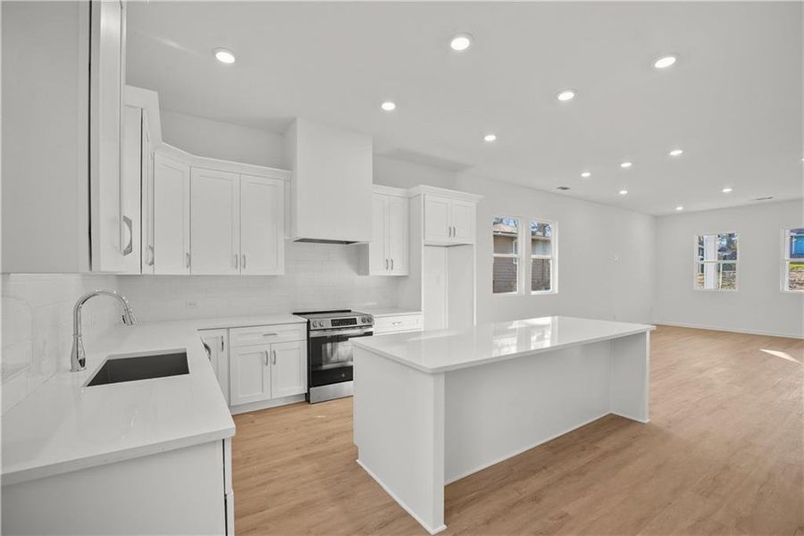 Furnished interior view inside a new home in , Atlanta (Image 10). Furnished interior view inside a new home in , Atlanta (Image 10).