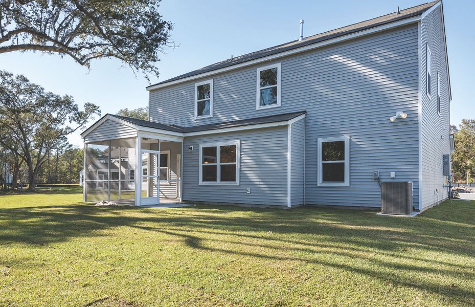 Relax on Rear Screened Porch