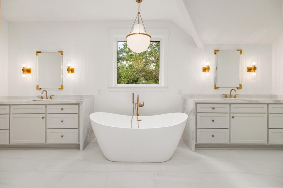 Furnished interior view inside a new home in , Mount Pleasant (Image 62).
