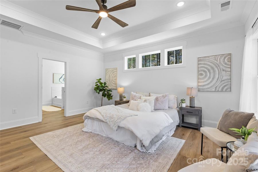 Furnished interior view inside a new home in , Midland (Image 5).