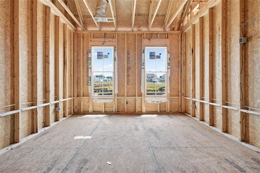 In-progress construction of a new home in , Statham, GA (Image 4).