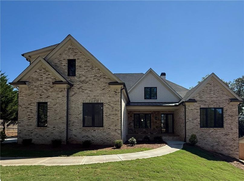 Front exterior of a new home in , Marietta, GA, highlighting curb appeal (Image 31).