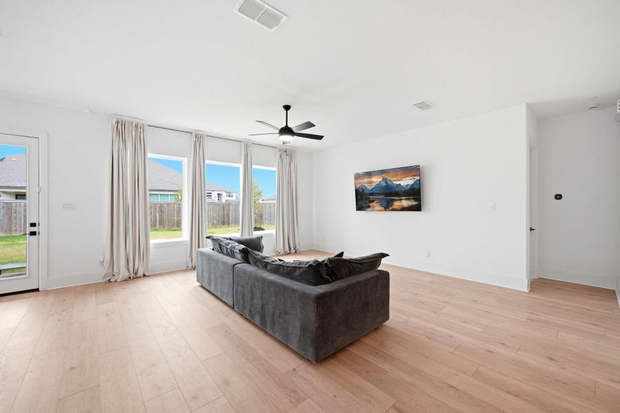 Furnished interior view inside a new home in , Cypress (Image 10). Furnished interior view inside a new home in , Cypress (Image 10).